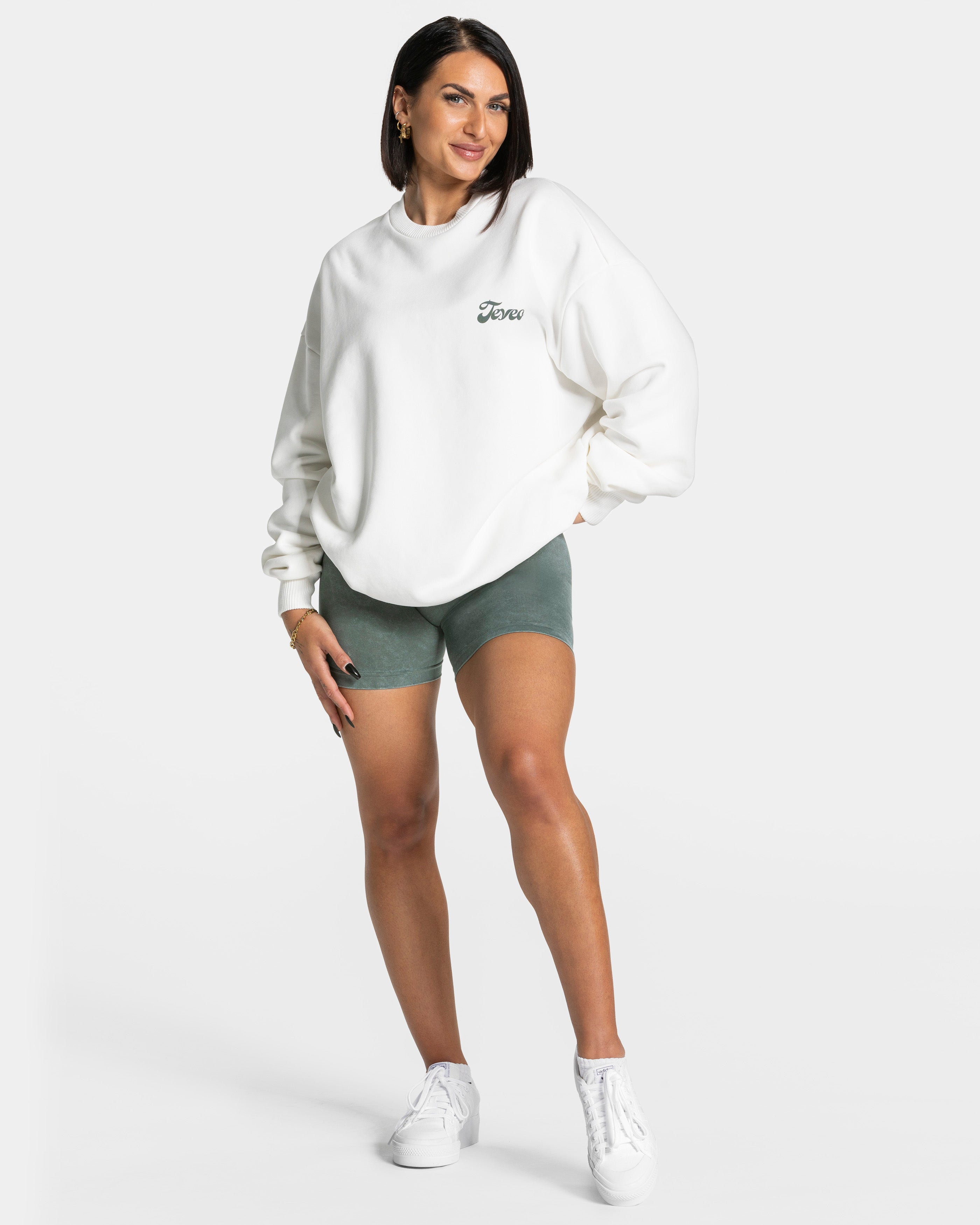 Acid Oversized Pullover „Off White“