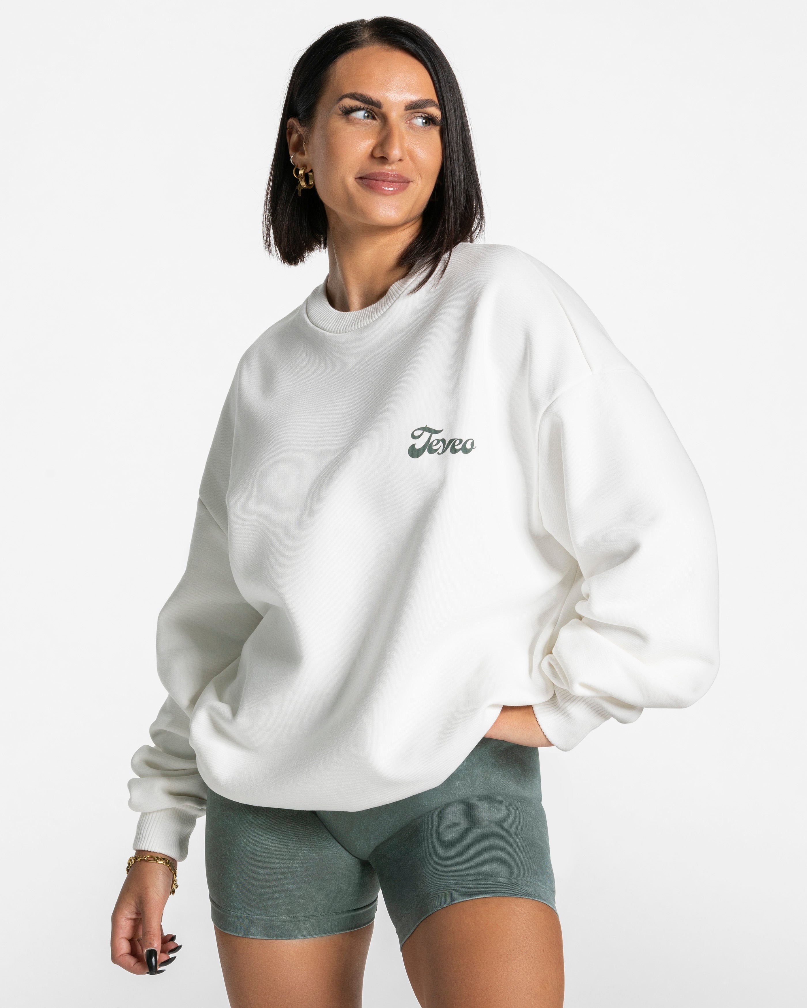 Acid Oversized Pullover „Off White“