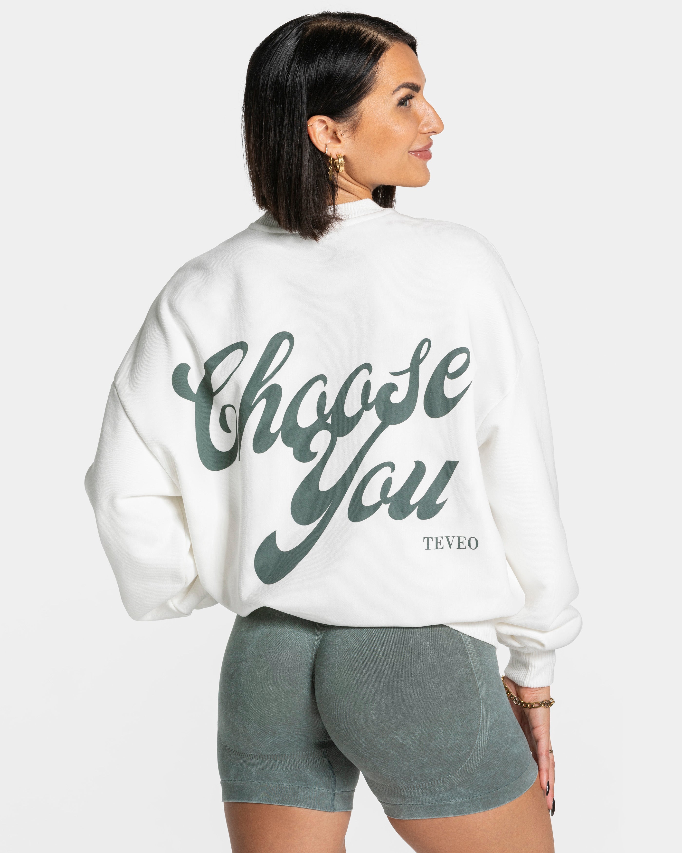 Acid Oversized Pullover „Off White“