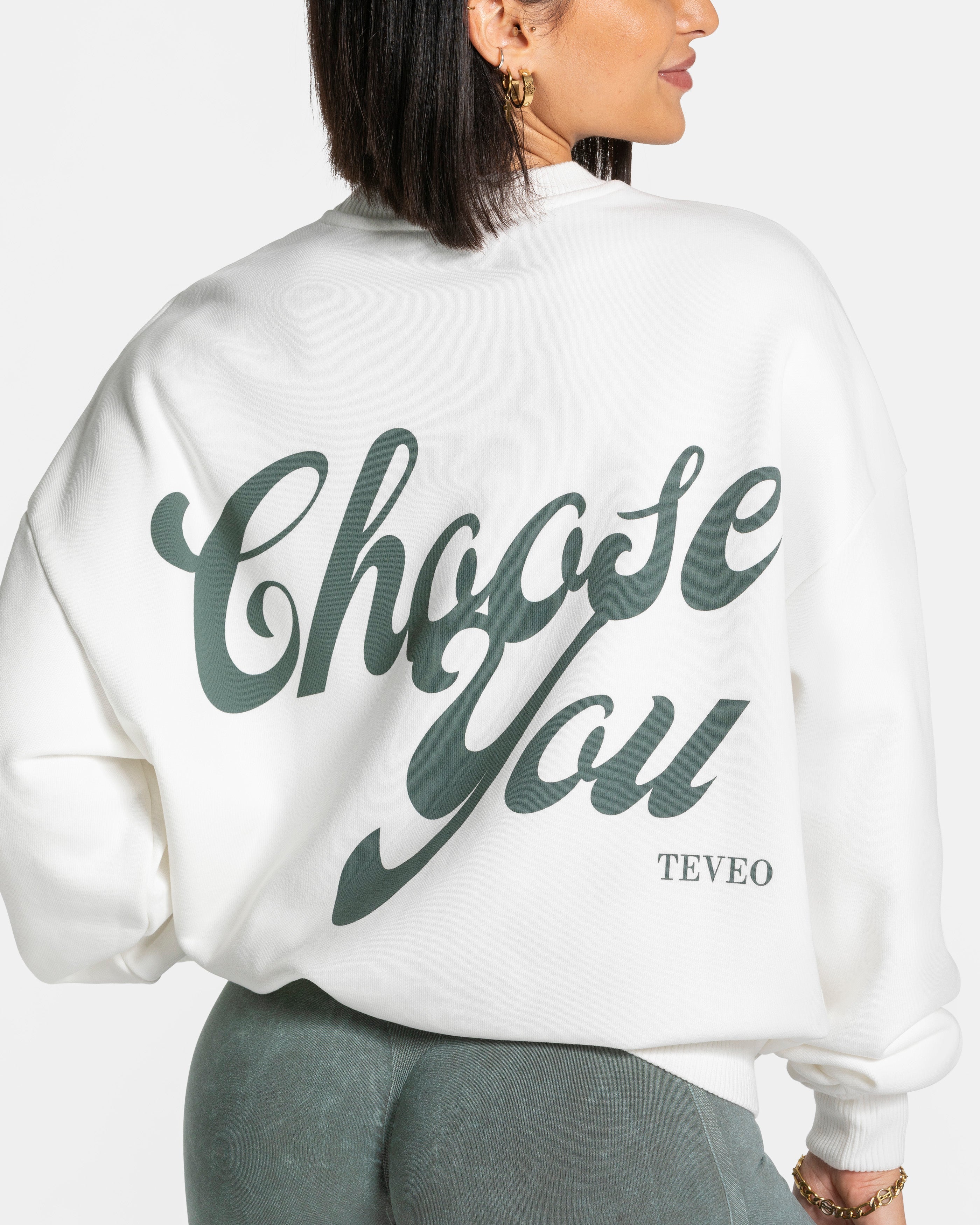 Acid Oversized Pullover „Off White“