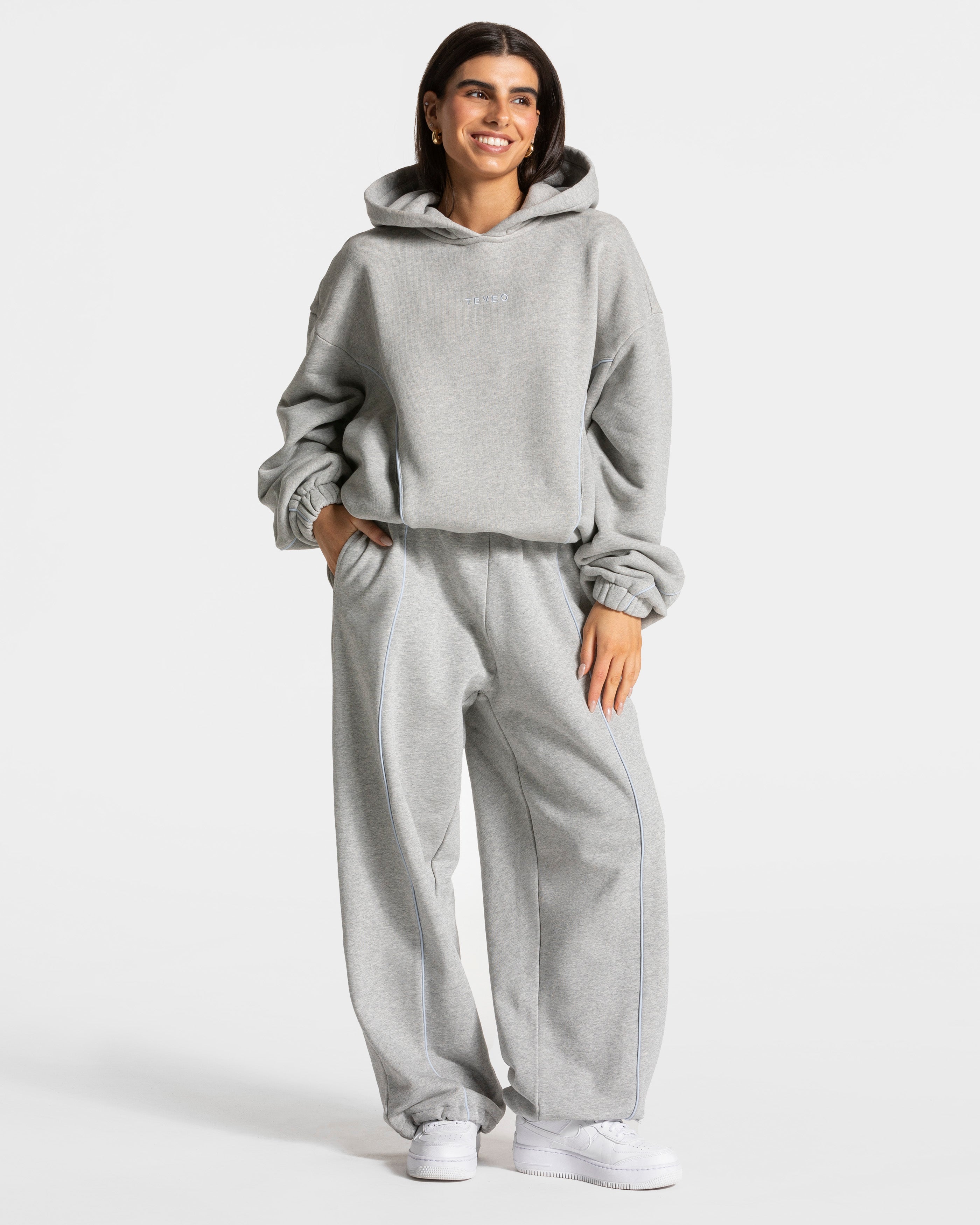 Ignite Kapuzenpullover „Hellgrau“