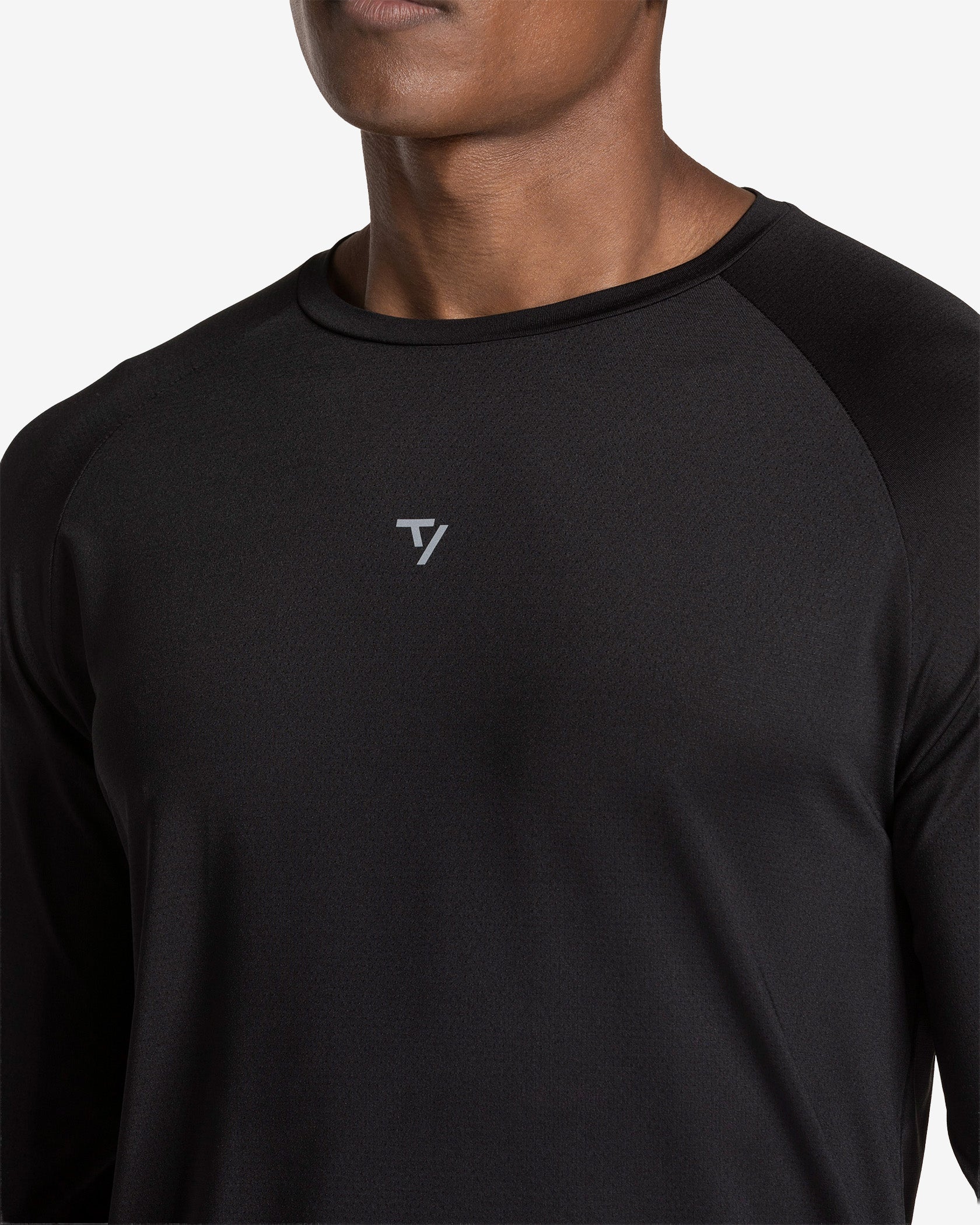 END Running Langarmshirt „Schwarz“