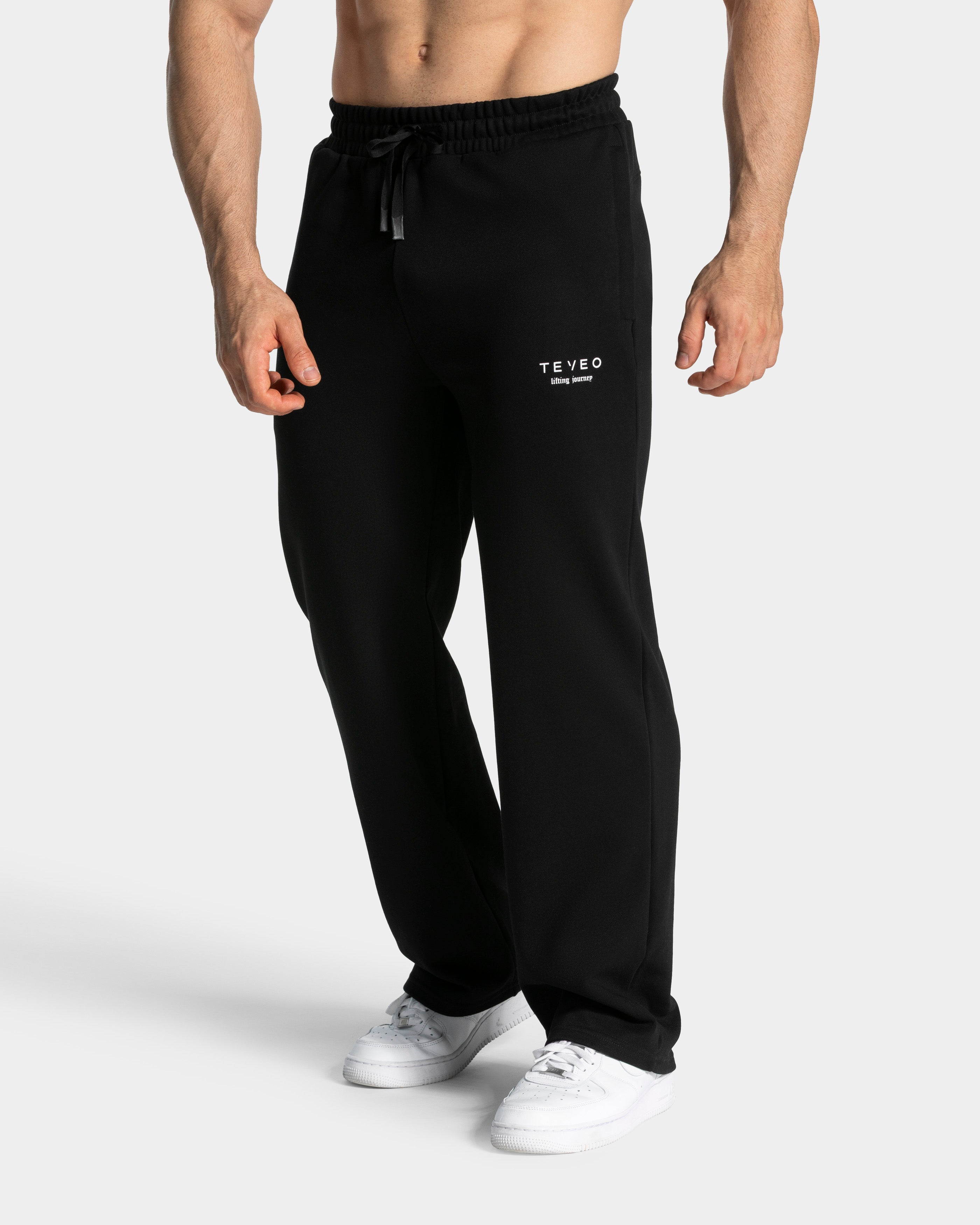 Lifting Club Straight Leg Jogger "Schwarz"