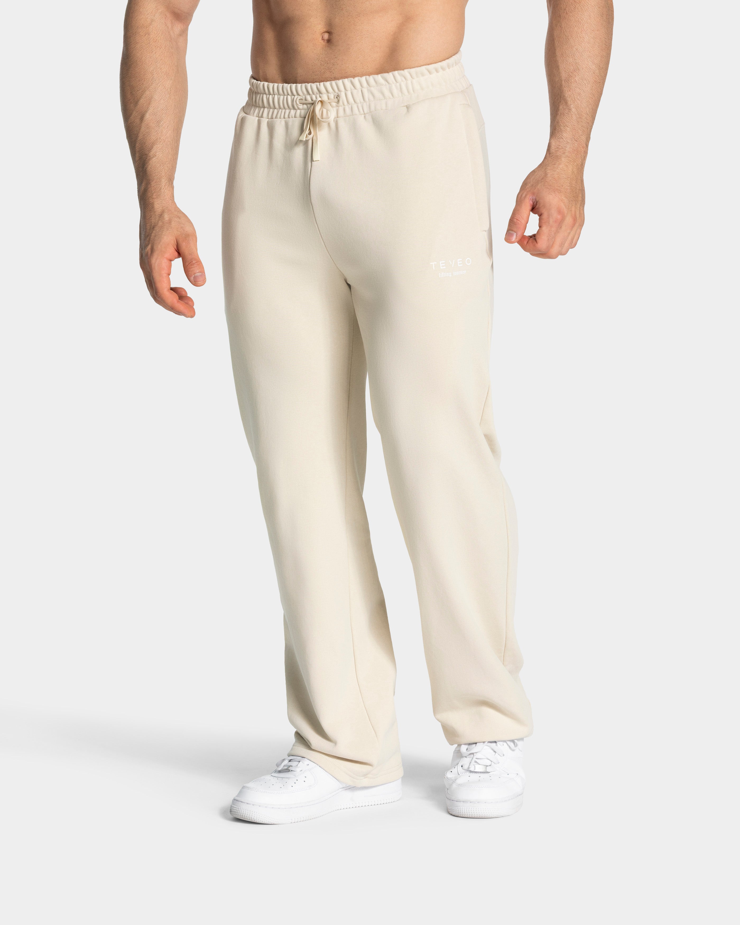 Lifting Club Straight Leg Jogger „Creme“