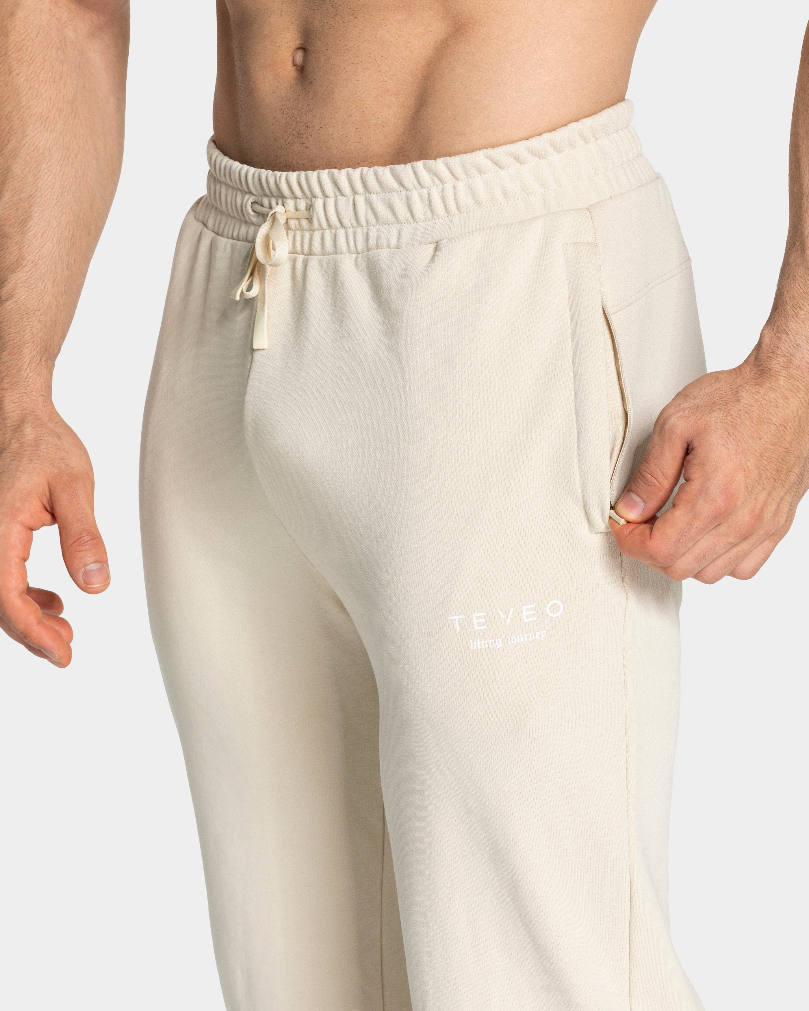 Lifting Club Straight Leg Jogger „Creme“