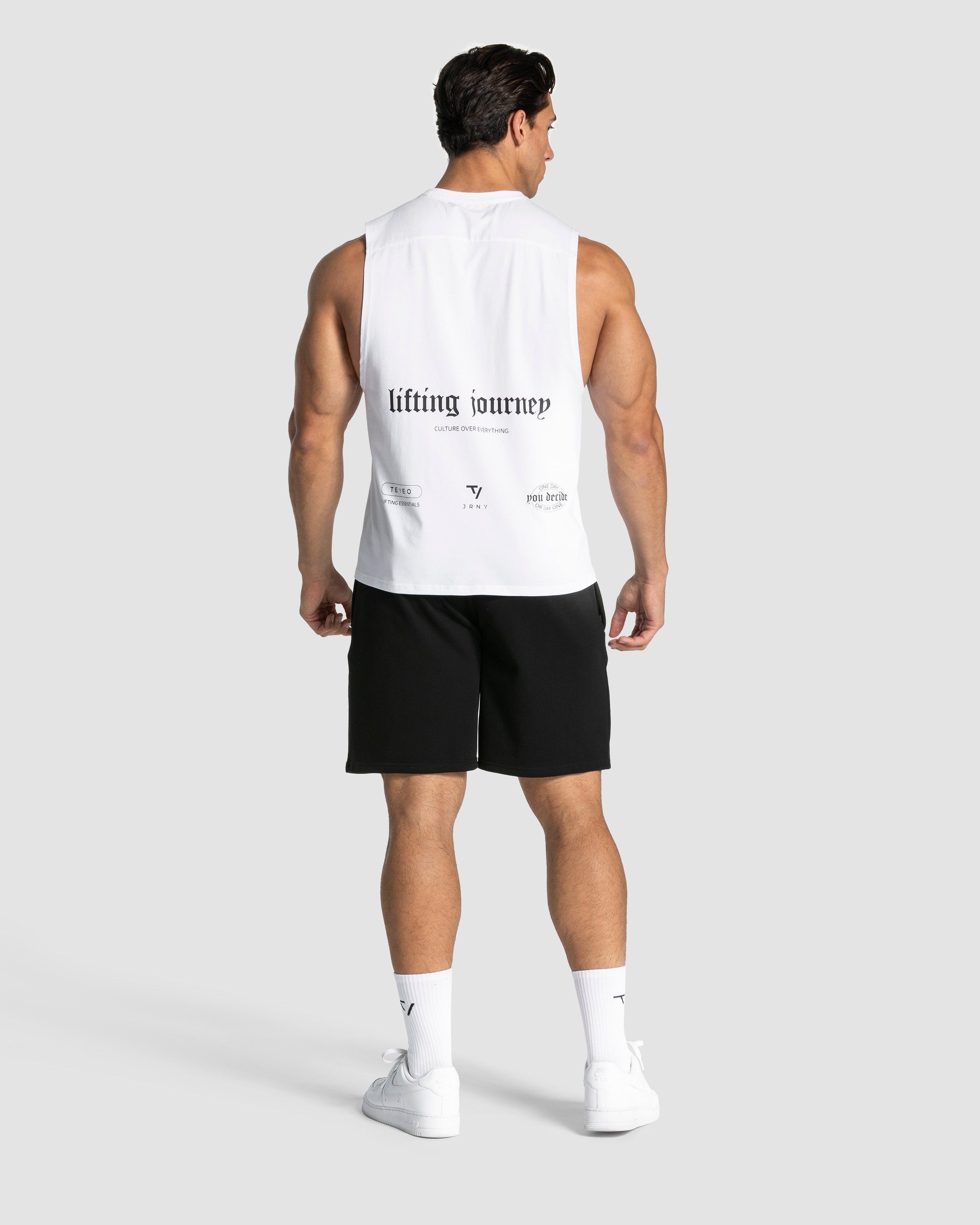 Lifting Club Tanktop "Weiß"