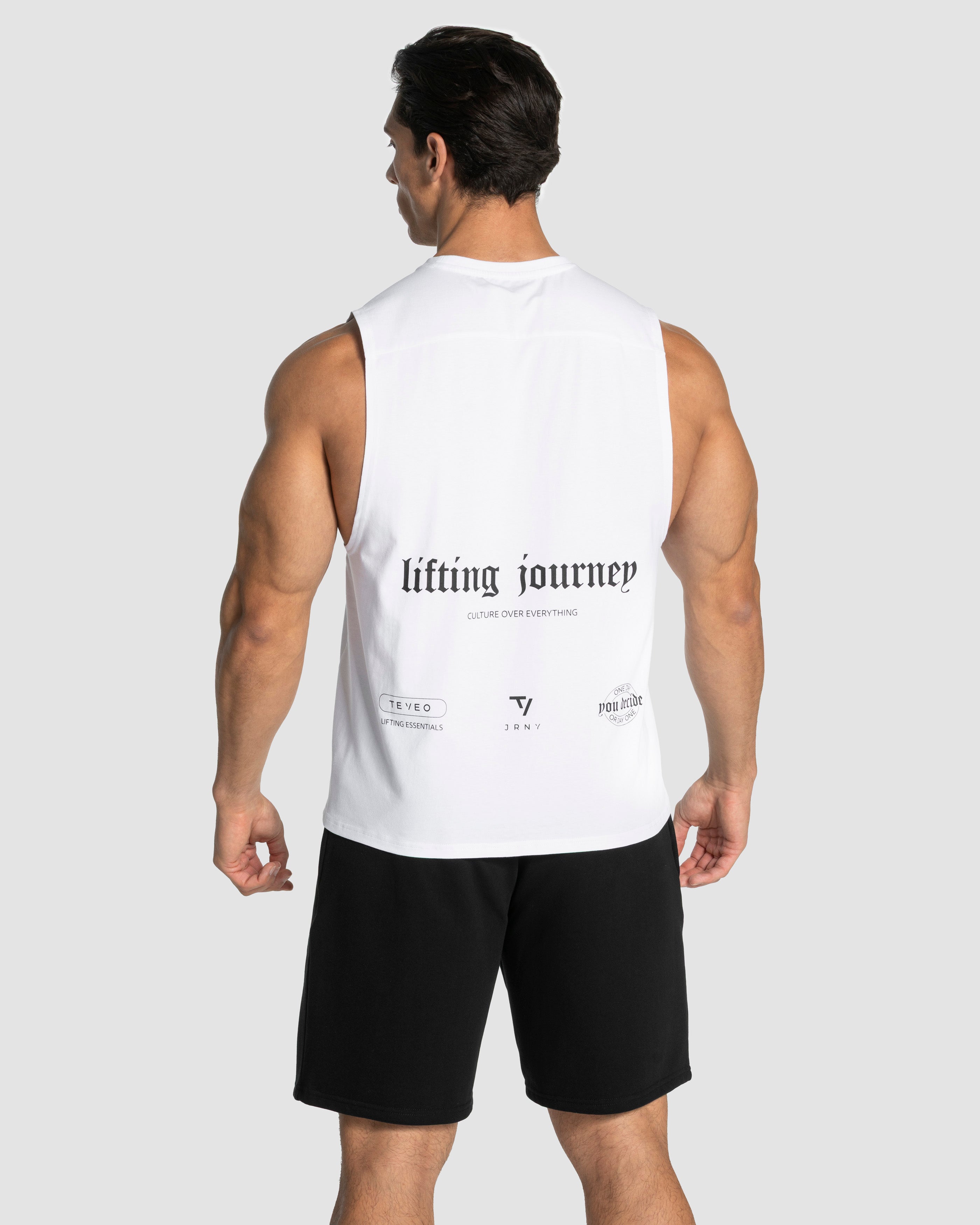 Lifting Club Tanktop "Weiß"