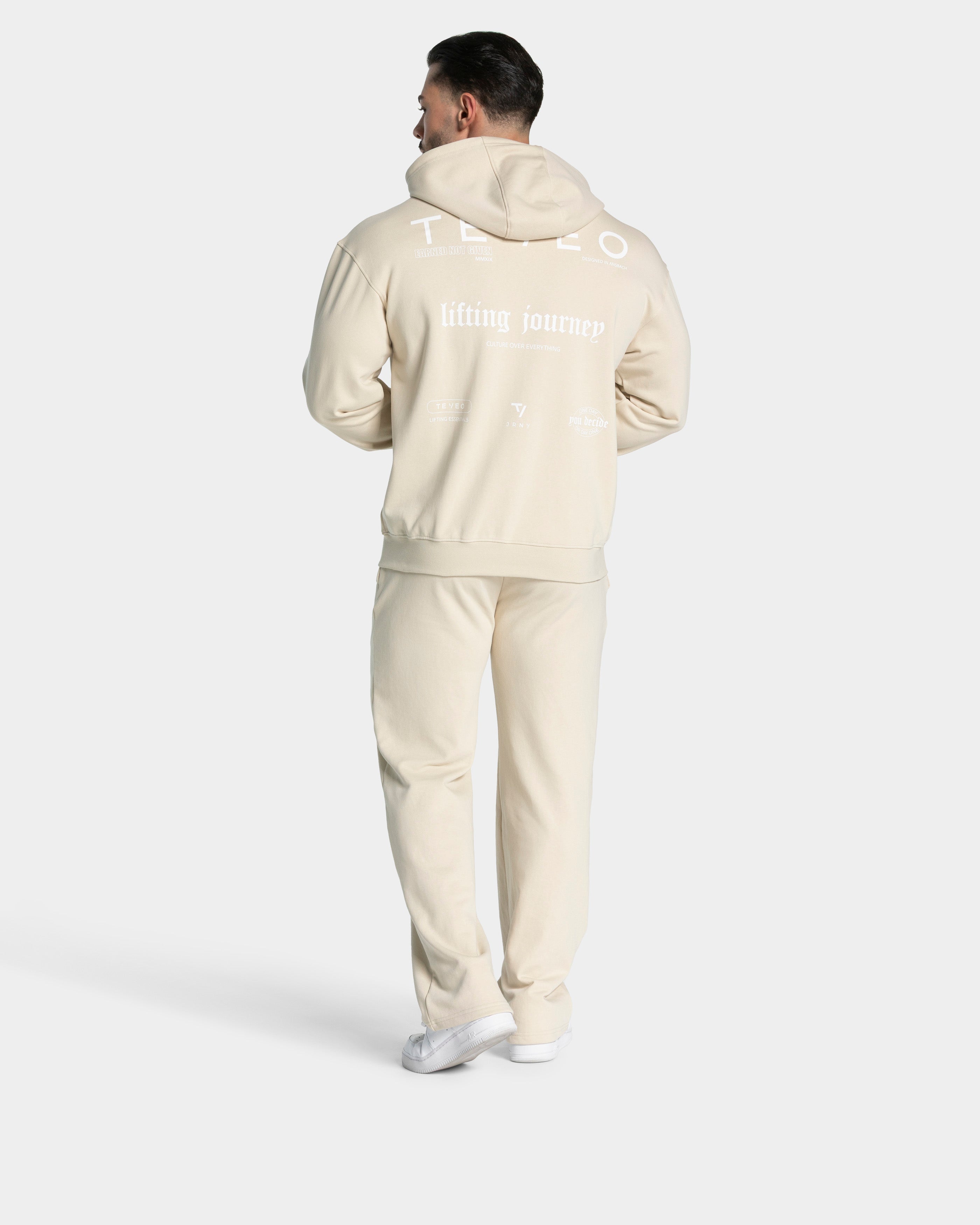 Lifting Club Straight Leg Jogger „Creme“