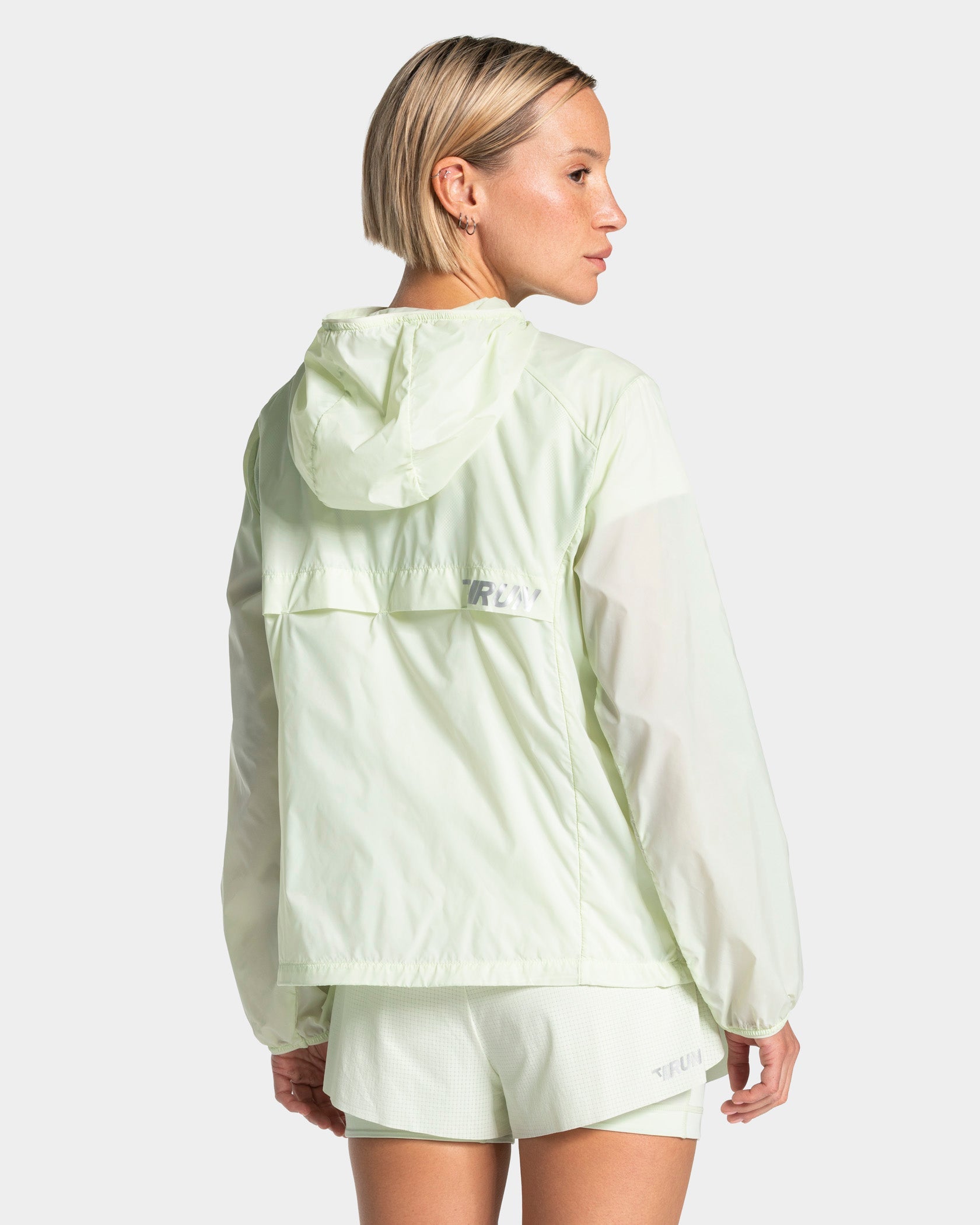 RUN Leichte Reißverschlussjacke "Ice Mint"