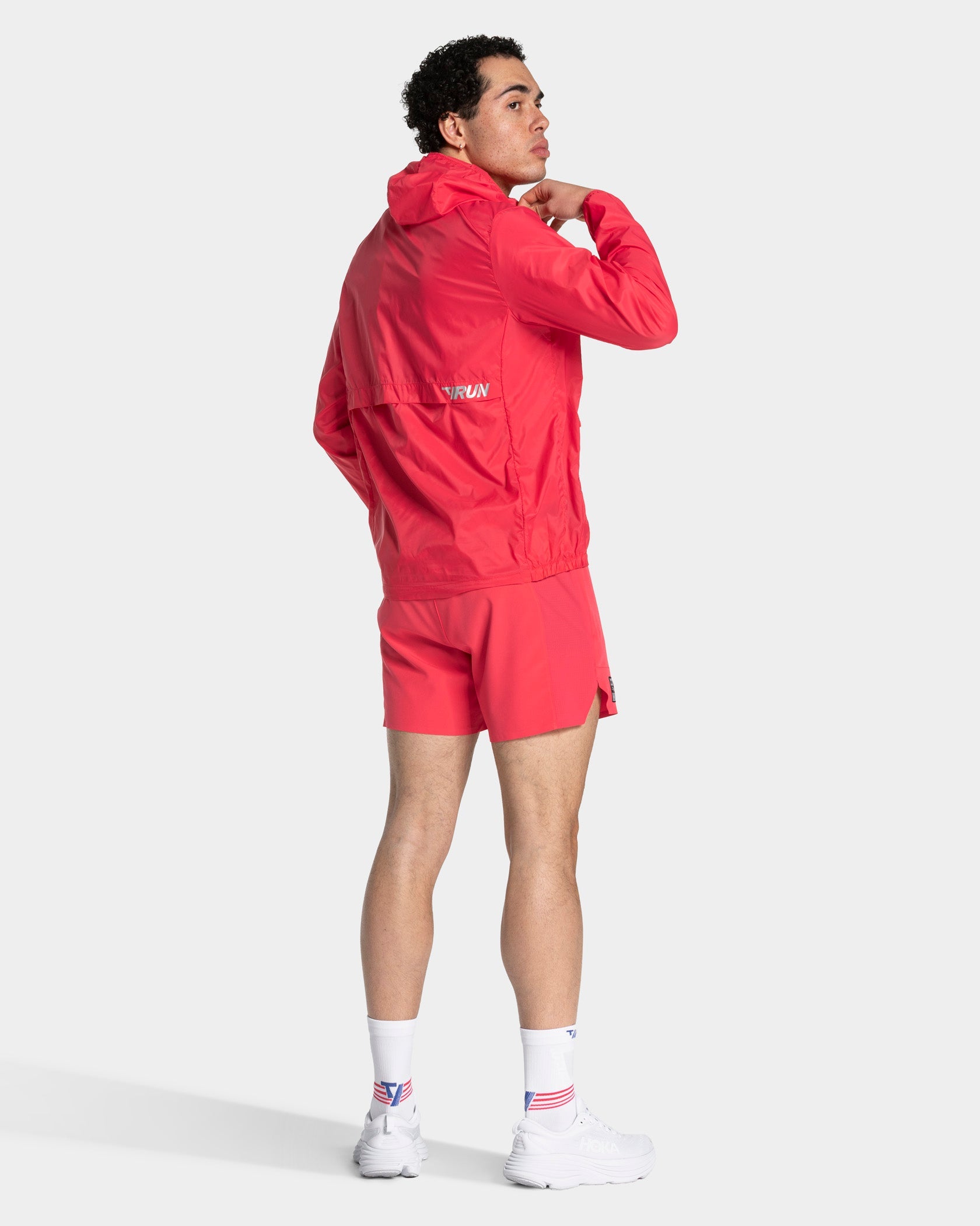 RUN leichte Jacke mit Reißverschluss "Melon"