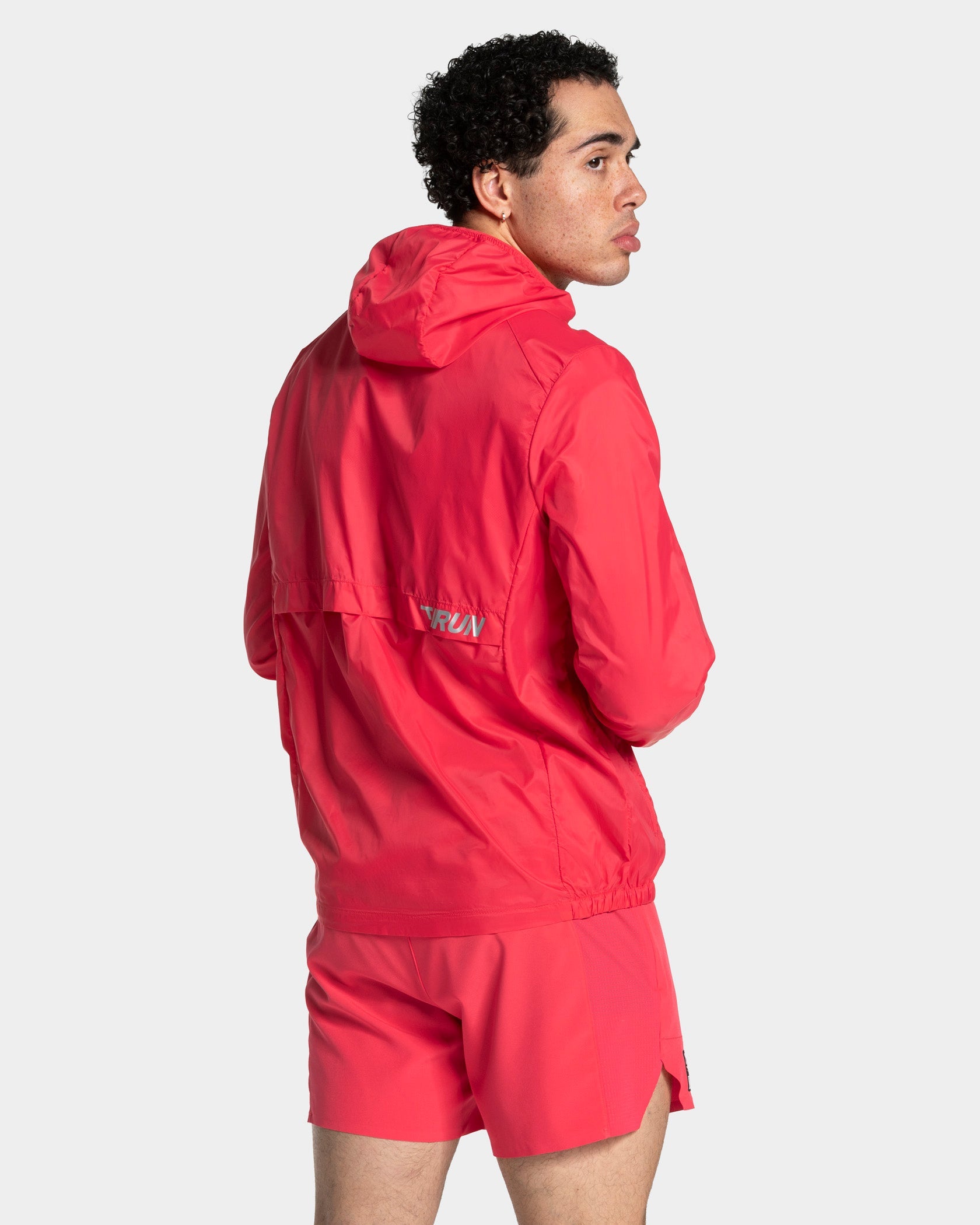 RUN leichte Jacke mit Reißverschluss "Melon"
