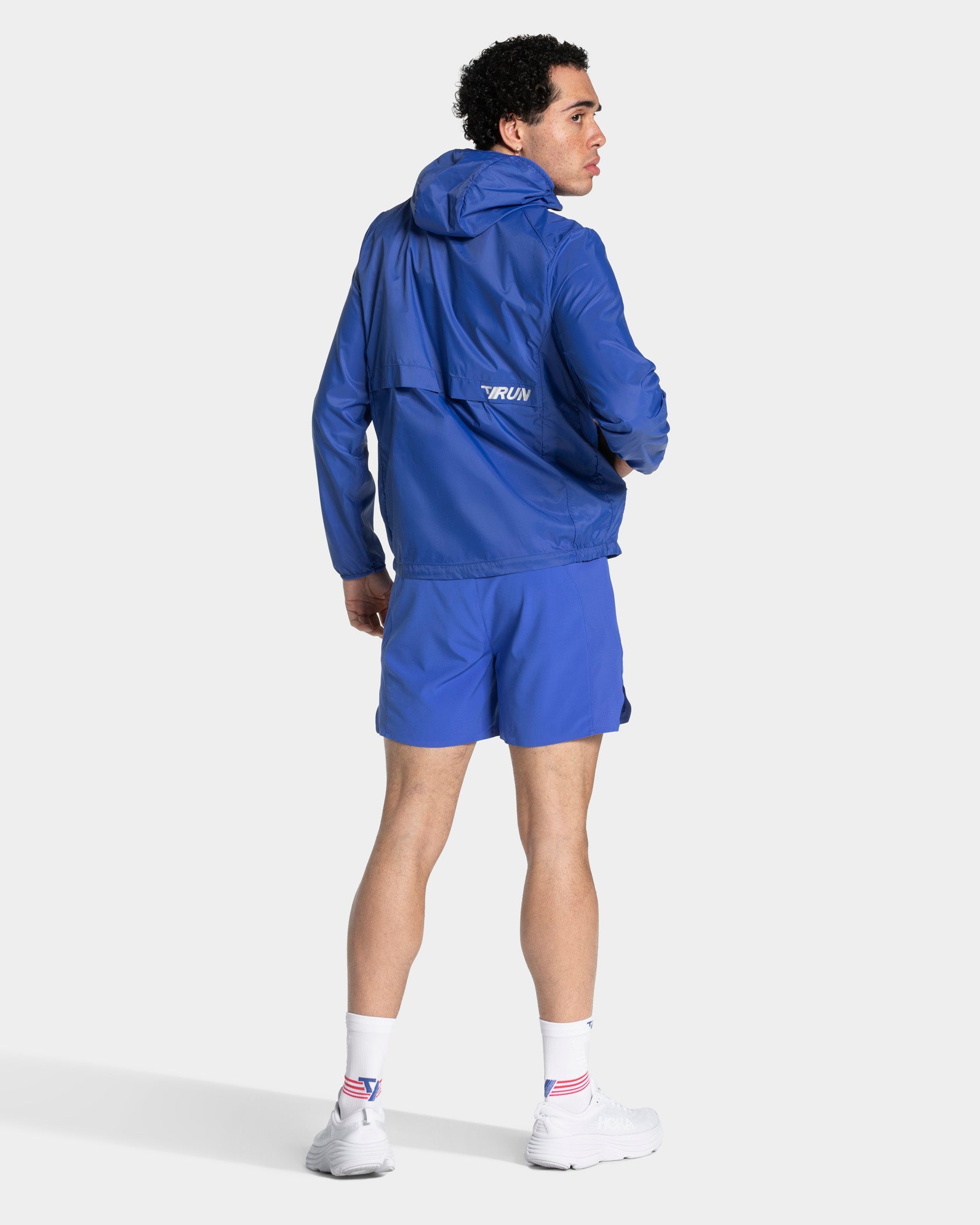 RUN Leichte Reißverschlussjacke "Royalblau"