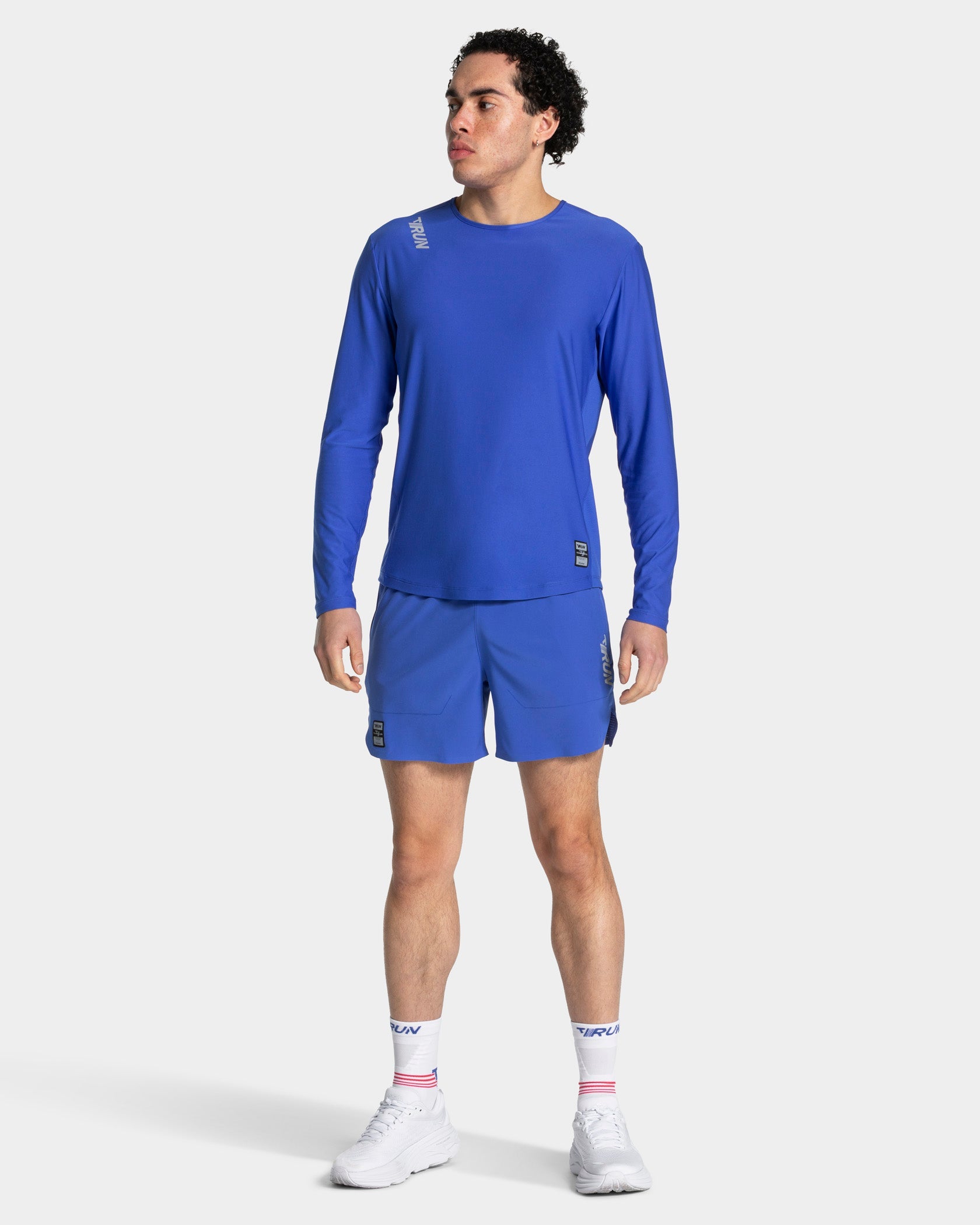 RUN Langarmshirt „Königsblau“