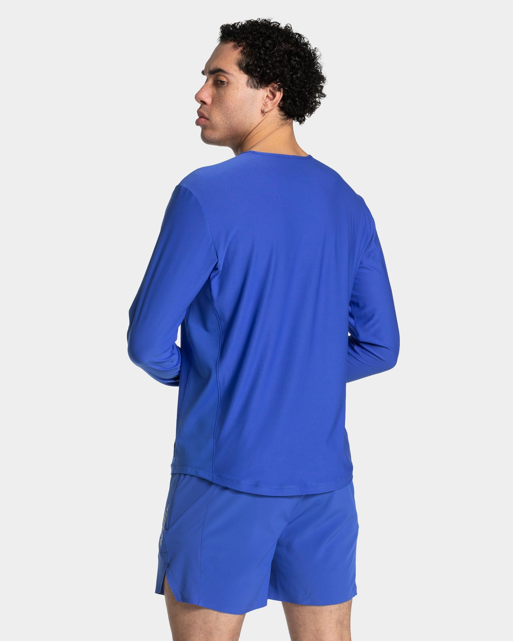 RUN Langarmshirt „Königsblau“