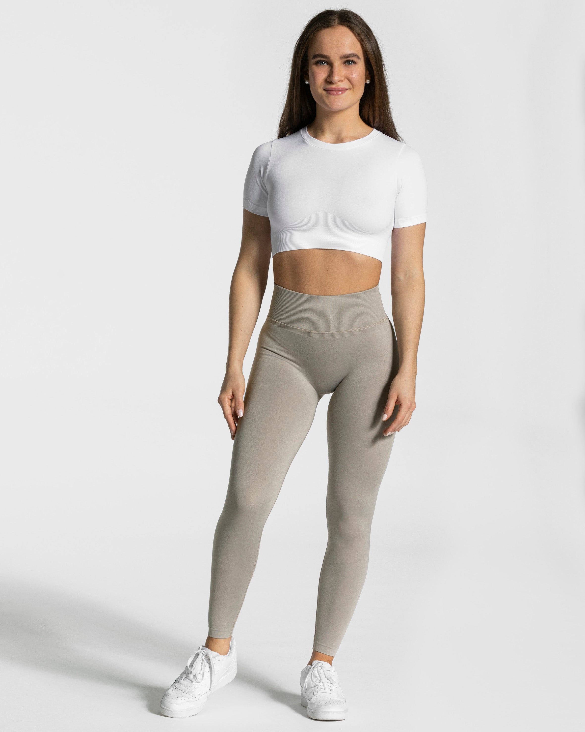 Sensation Crop Top „Weiß“
