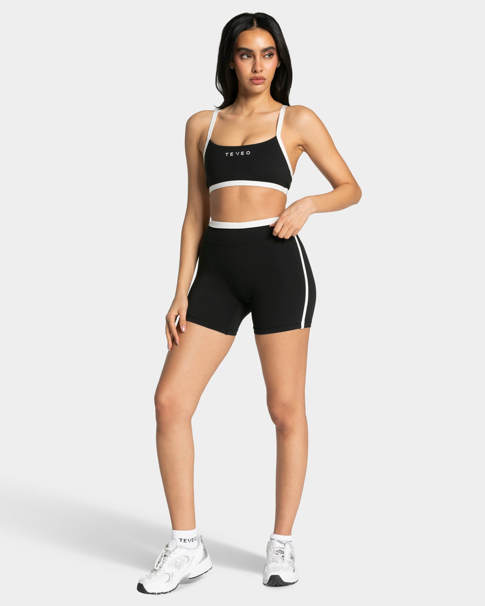 Softshorts „Schwarz“