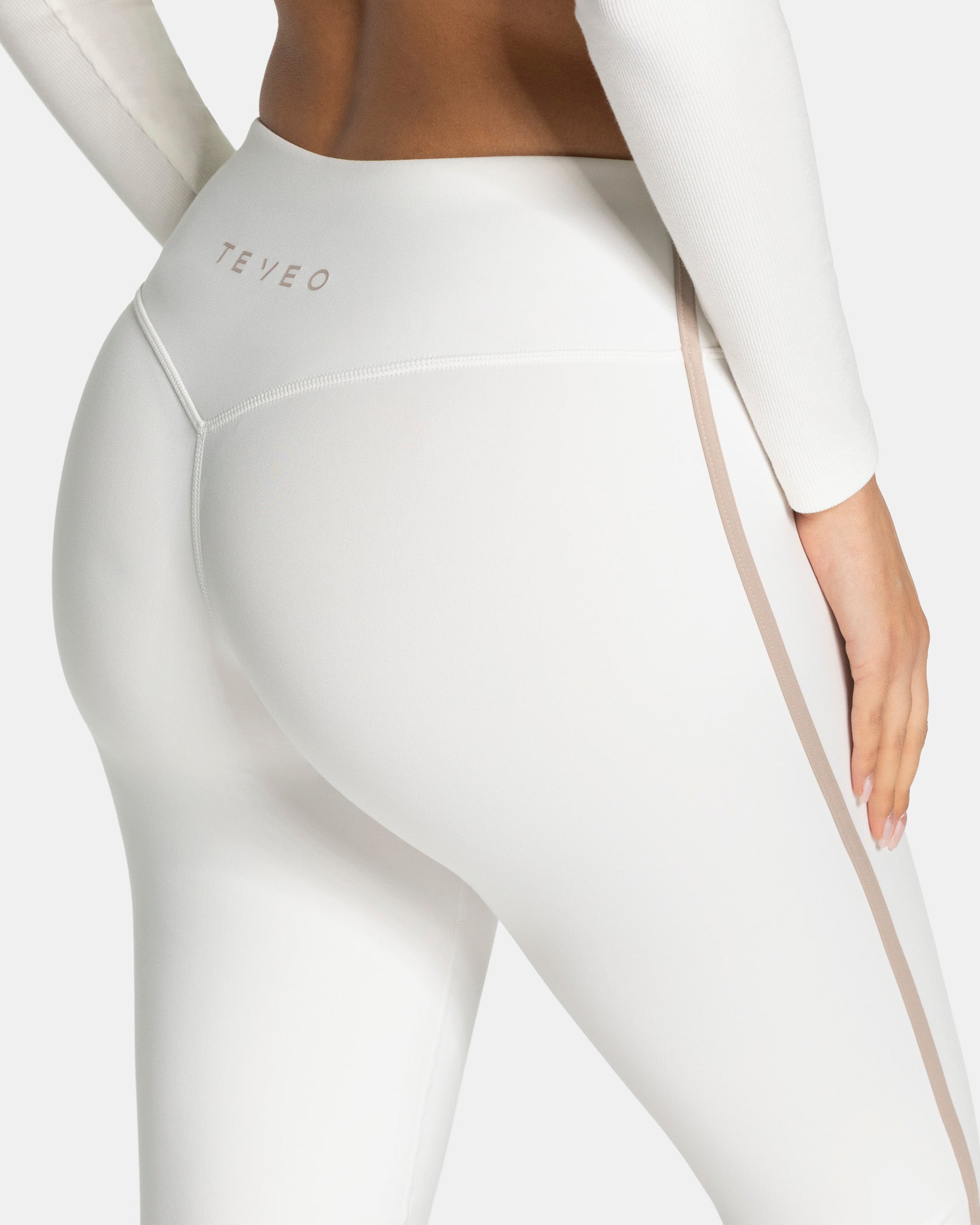 Soft Flared Leggings Regular „Off White“