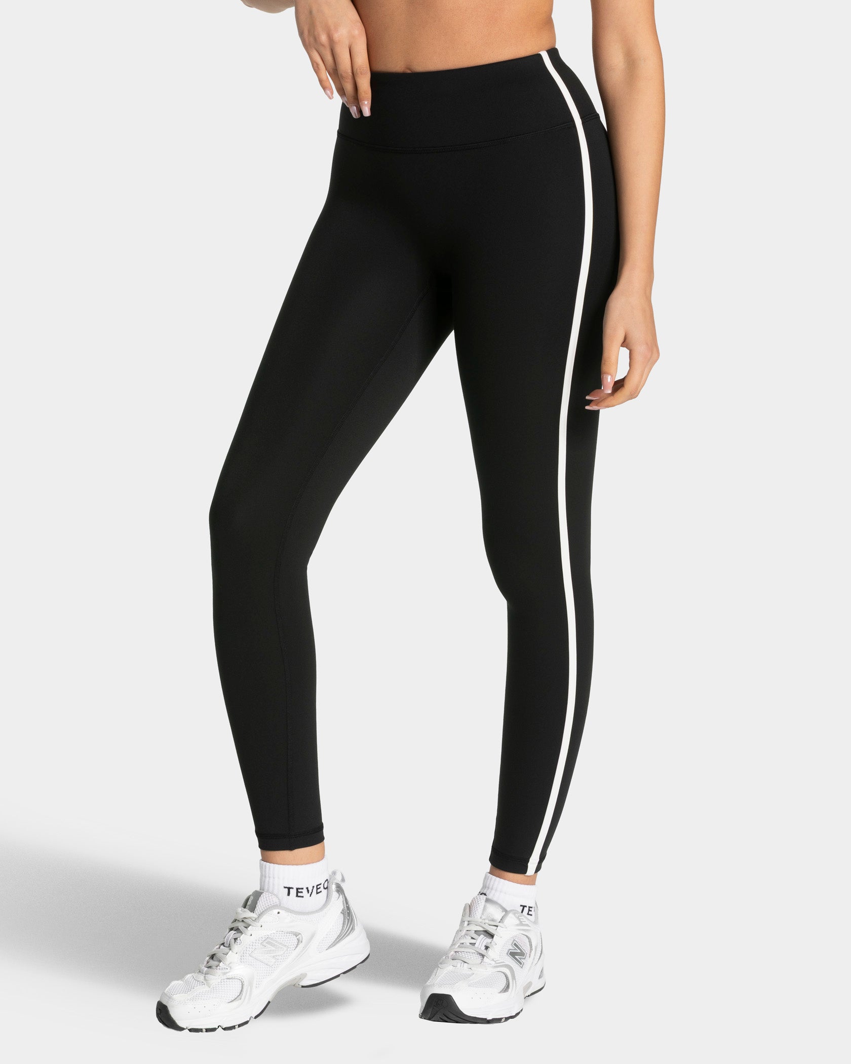 Weiche Leggings „Schwarz“