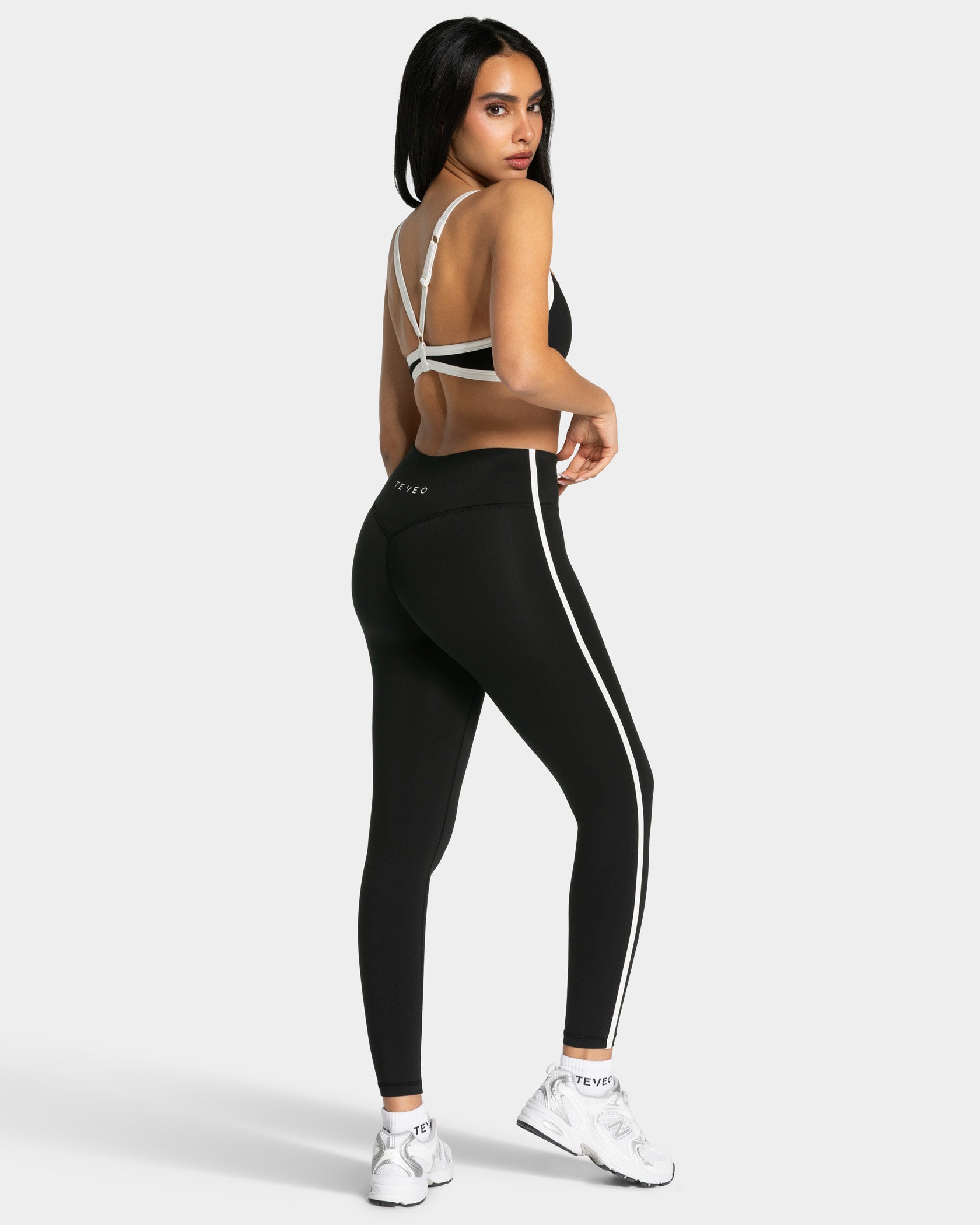 Weiche Leggings „Schwarz“