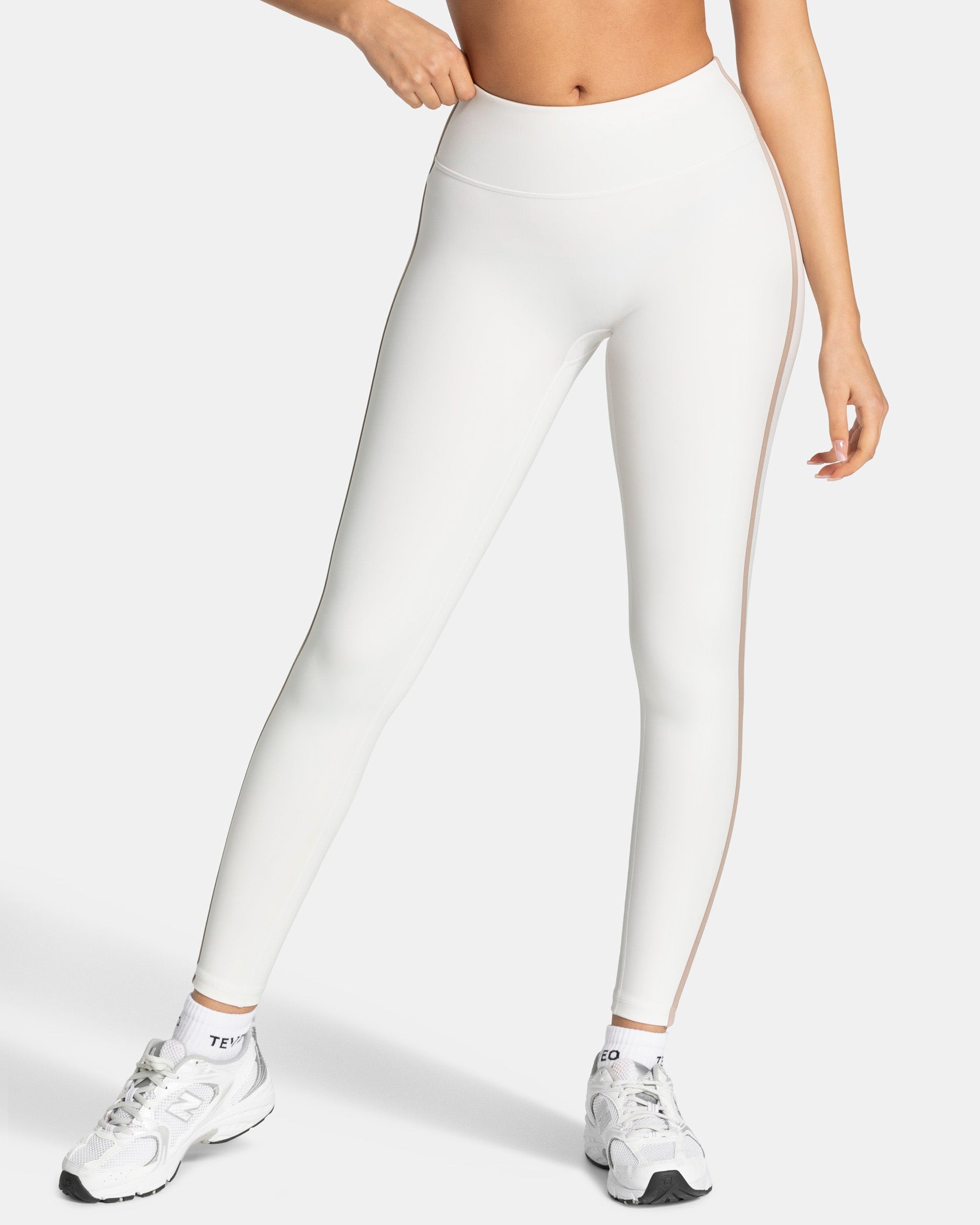 Weiche Leggings „Off White“