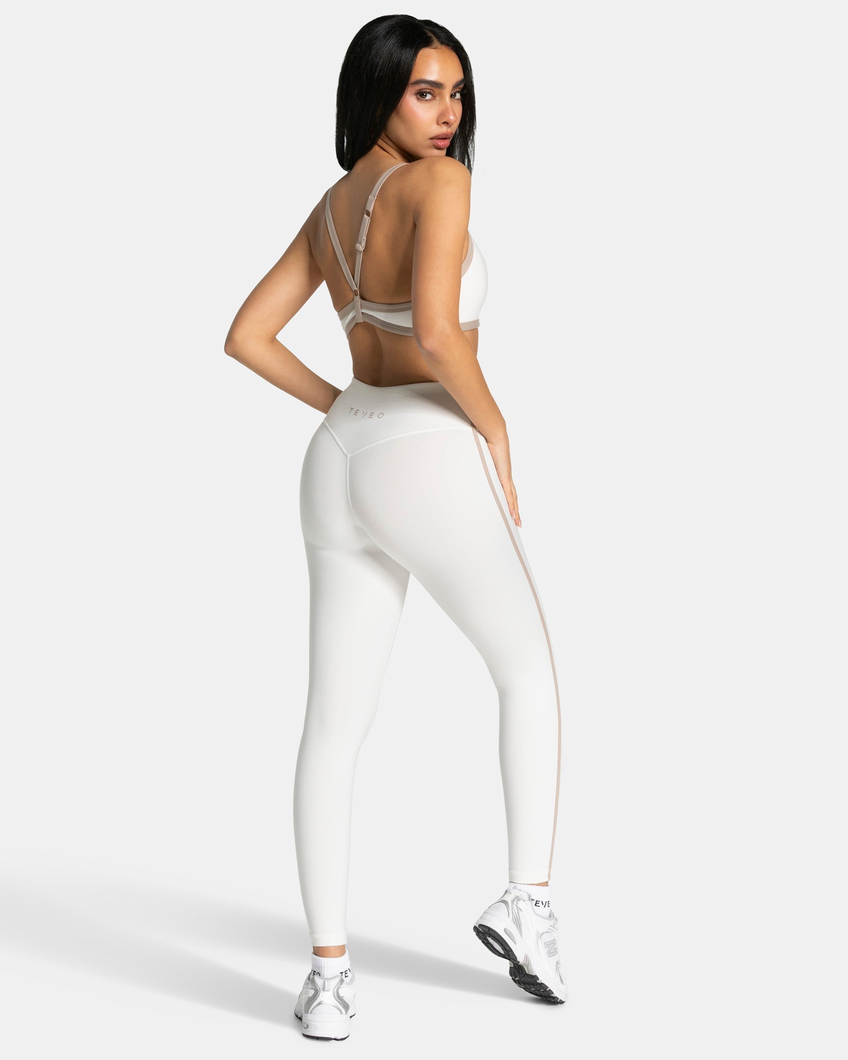 Weiche Leggings „Off White“