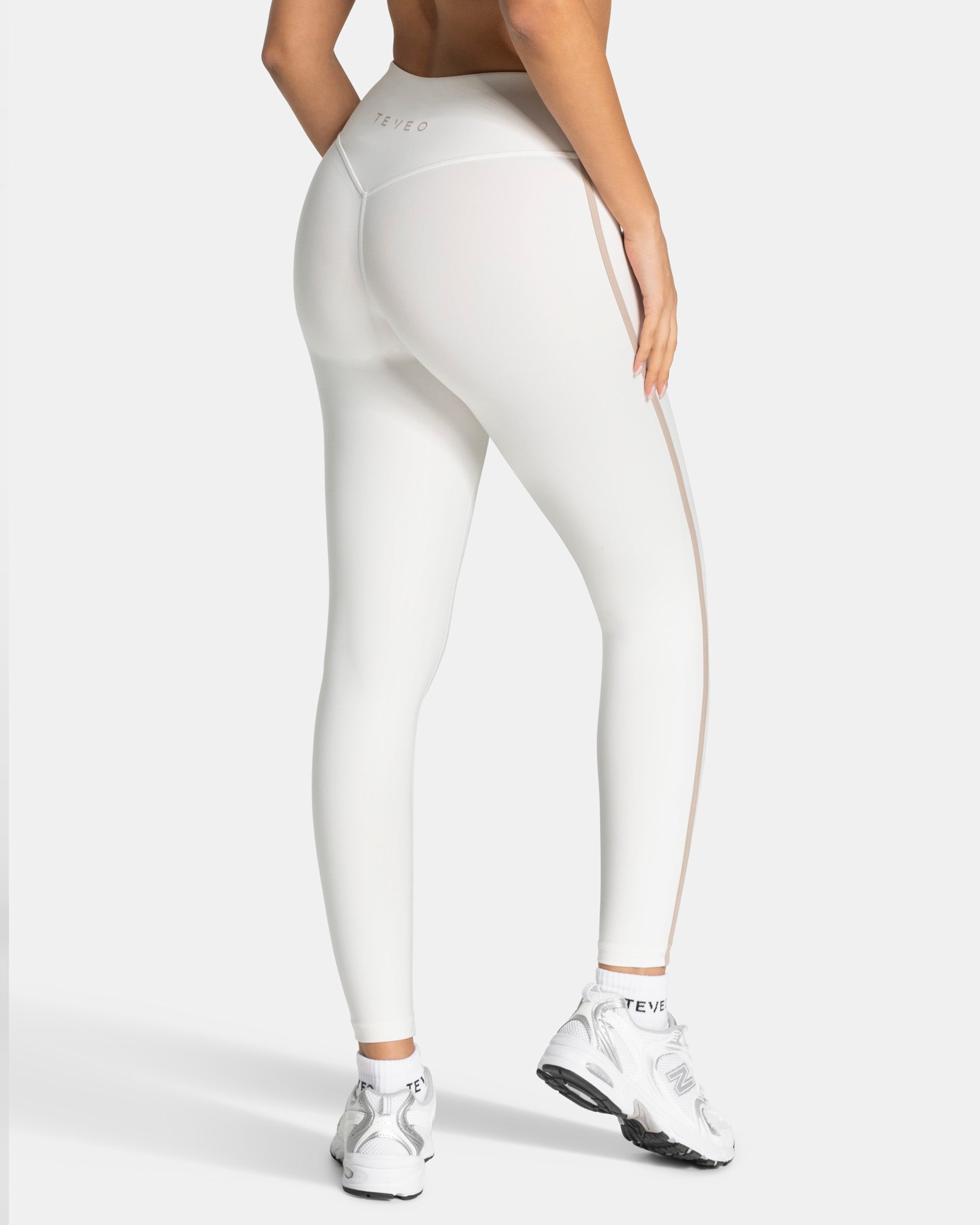 Weiche Leggings „Off White“