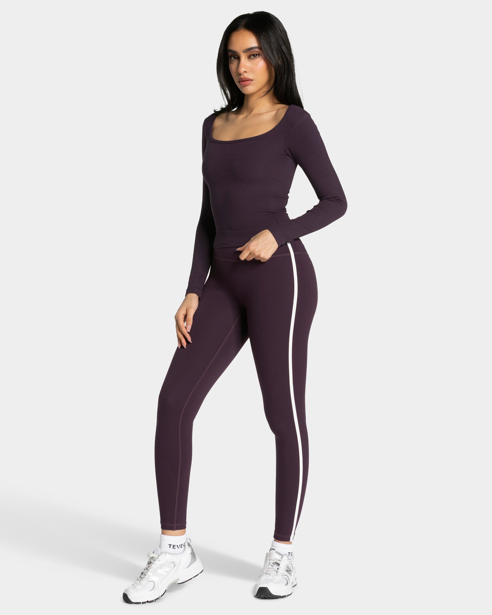 Weiche Leggings „Blackberry“