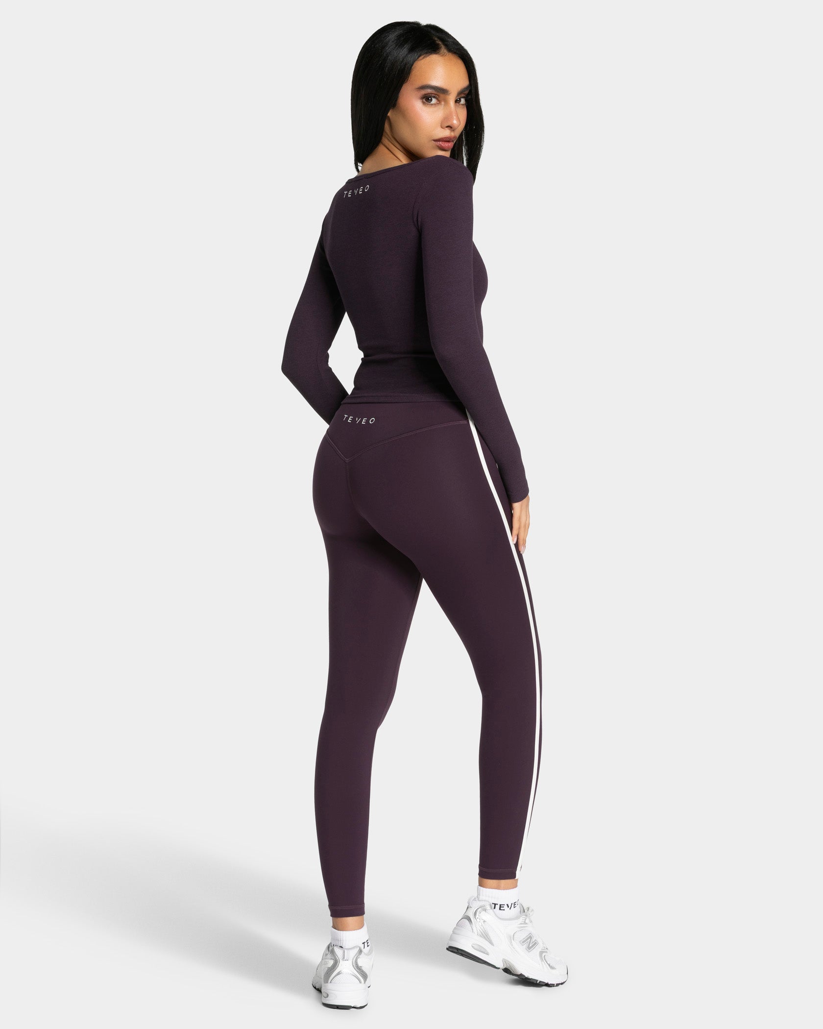Weiche Leggings „Blackberry“