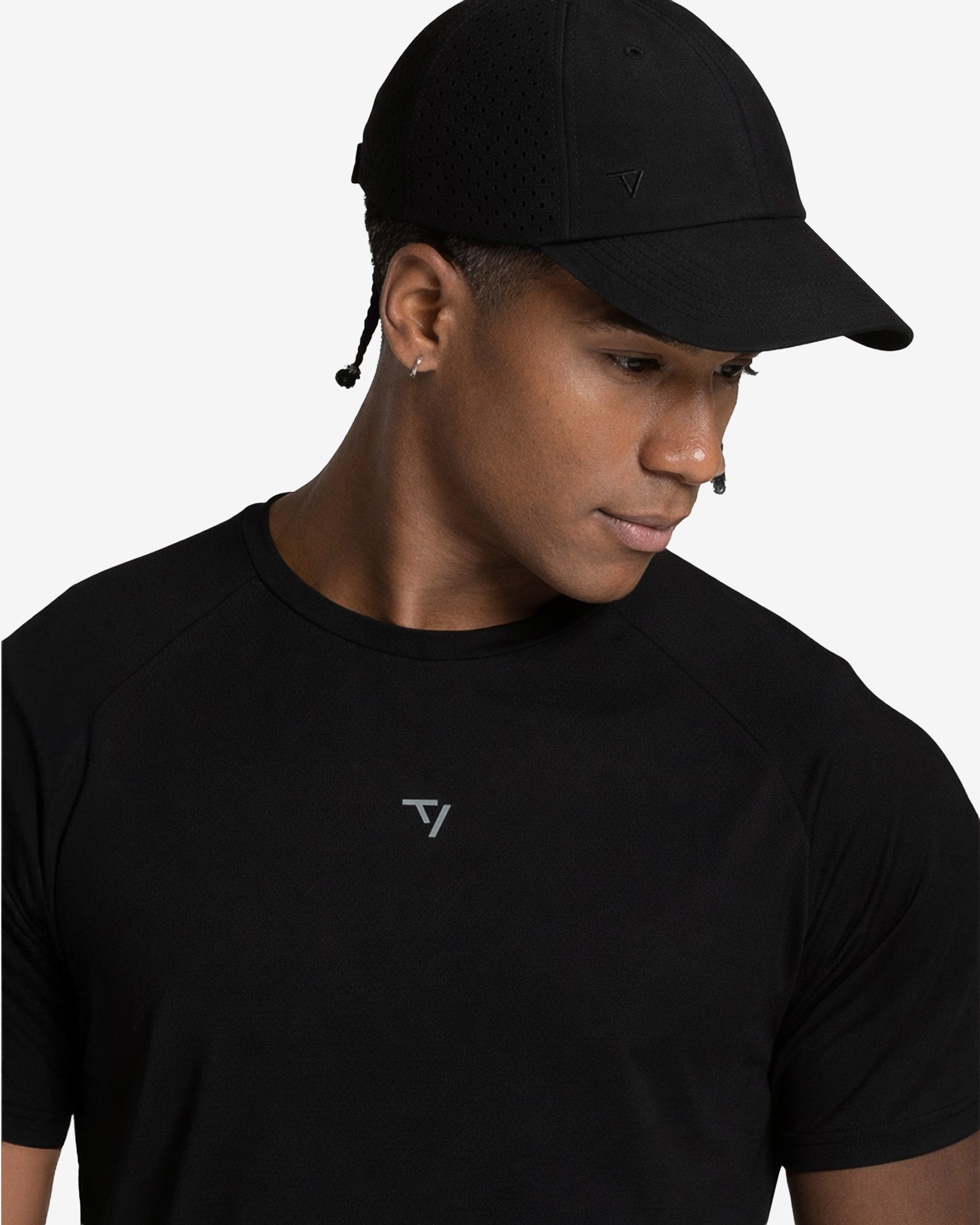 END Lauf-T-Shirt "Schwarz"