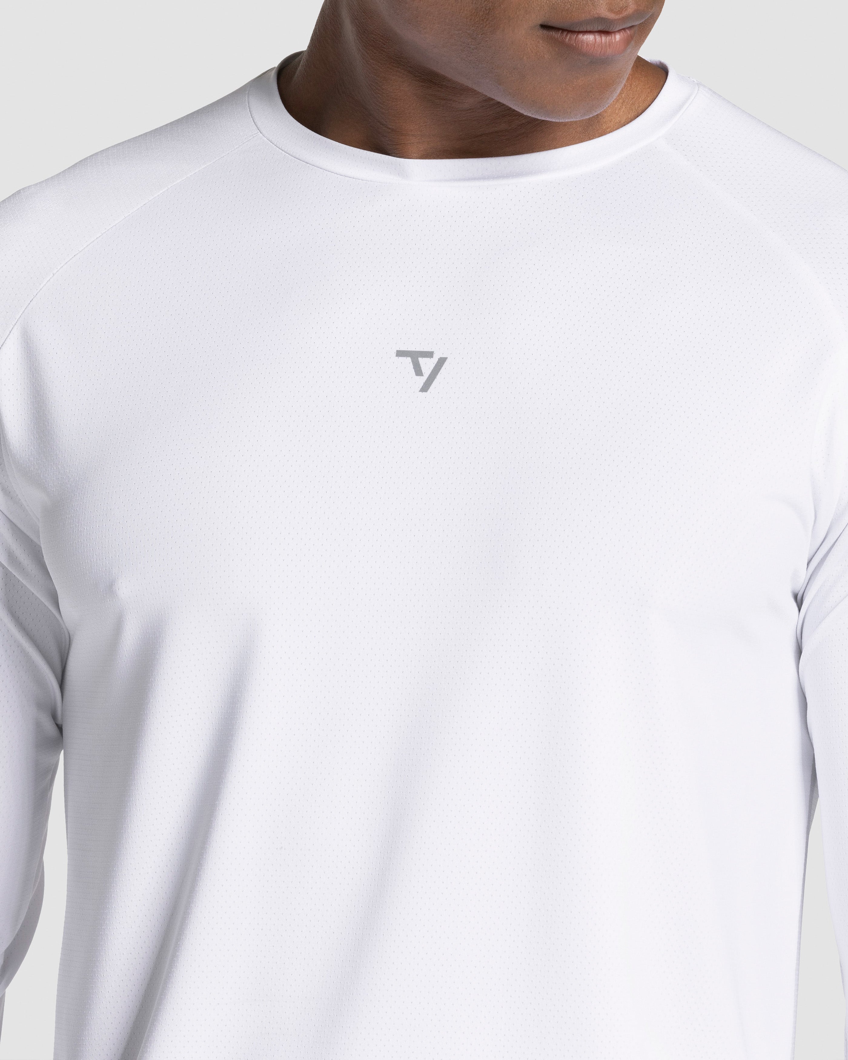 END Lauf-Longsleeve „Weiß“