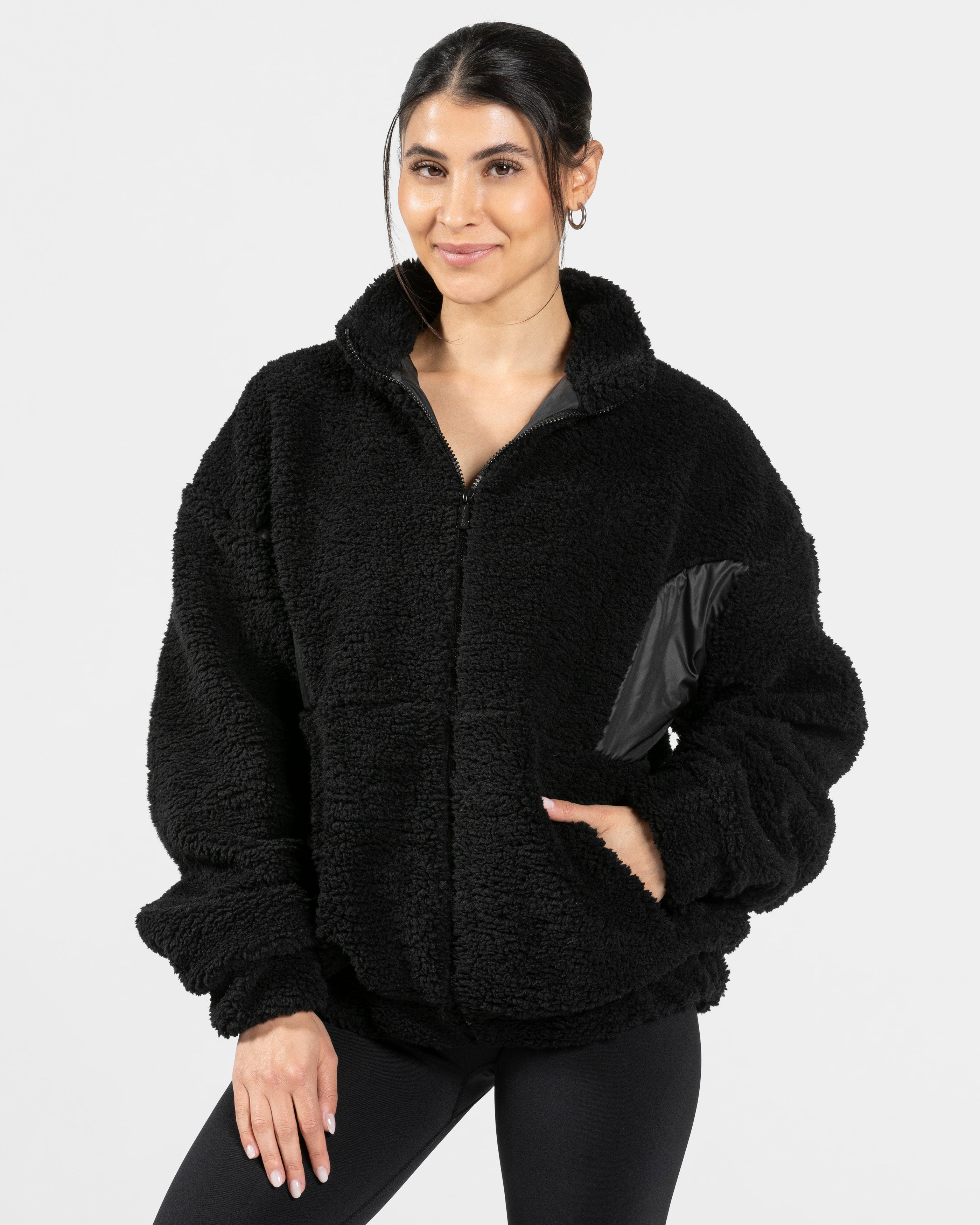 Teddyjacke "Schwarz"