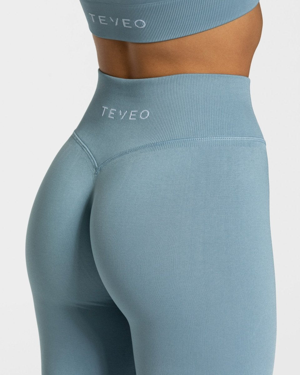 Sensation Leggings „Stahlblau“