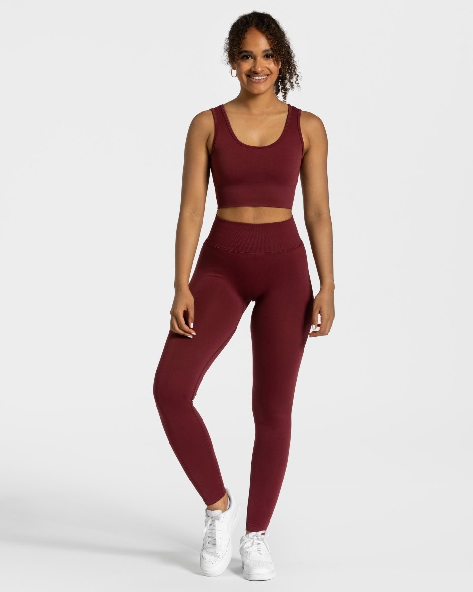 Sensation Leggings "Weinrot"